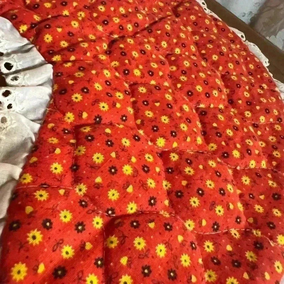 Vintage Handmade/Quilted  Christmas Stocking - Picture 3 of 5